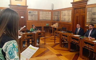 Green Teen Team Stoja kod gradonačelnika – prihvaćen prijedlog Dana ekoloških tvornica